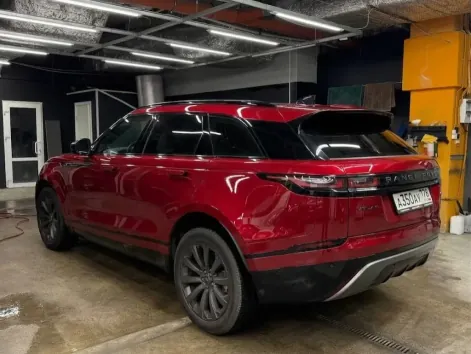 Same car — gloss red